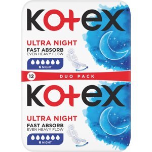 Egészségügyi betét KOTEX UT Night 12 db