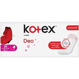 Tisztasági betét KOTEX Liners UltraSlim Deo Lux 20 db