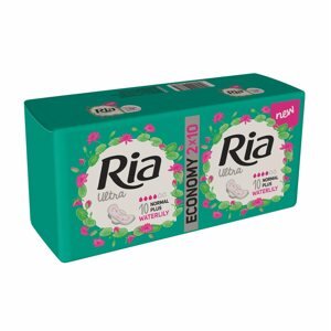 Menstruační vložky RIA Ultra Normal Plus Waterlily 20 ks