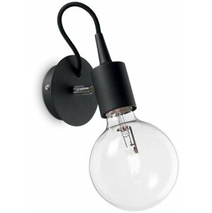 LED lámpa Ideal Lux EDISON AP1 NERO