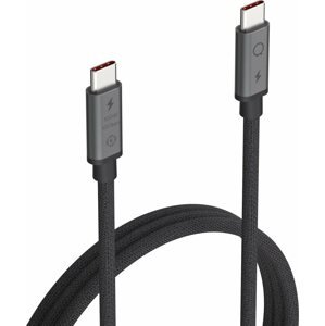 Adatkábel LINQ USB-C 3.2 Gen.2 Cable 100W / 10Gbps 2m - Space Grey