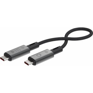 Adatkábel LINQ USB4 PRO Cable 0,3m - Space Grey