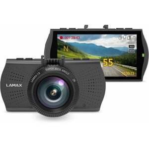 Autós kamera LAMAX C9 GPS 2K (sebességmérő radar figyelmeztetéssel)