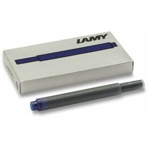 Cserepatron LAMY tintasugaras, kék-fekete - 5 darabos csomagban