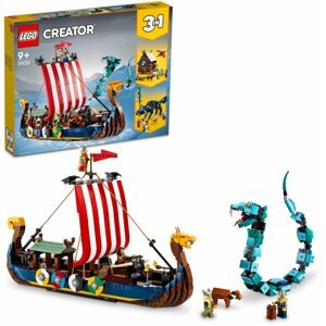 LEGO LEGO® Creator 31132 Viking hajó és a Midgard kígyó