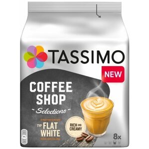 Kávékapszula TASSIMO Flat White Kapszula 8 adag