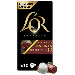 Kávékapszula L'OR Espresso Barista Selection 10 db kapszula Nespresso®* kávégépekhez