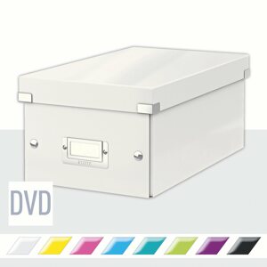 Archiváló doboz Leitz WOW Click & Store DVD 0.6 x 14.7 x 35.2 cm, fehér