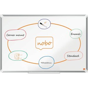 Mágneses tábla NOBO Premium Plus zománc 90 x 60 cm, fehér