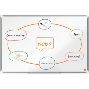Mágneses tábla NOBO Premium Plus 90 x 60 cm, fehér