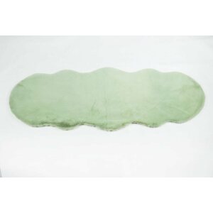 Szőnyeg Szőnyegkivágás 55x160 cm zöld