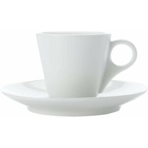 Csésze készlet Maxwell & Williams Espresso csésze és csészealj 4 db 80 ml WHITE BASIC