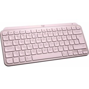 Billentyűzet Logitech MX Keys Mini Minimalist Wireless Illuminated Keyboard, Rose - US INTL