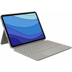 Billentyűzet Logitech Combo Touch iPad Pro 11 “(1., 2. és 3. generáció), homok - Egyesült Királyság