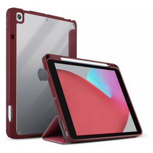 Tablet tok Uniq Moven antimikrobiális 10,2" iPadhez (2020), bordó