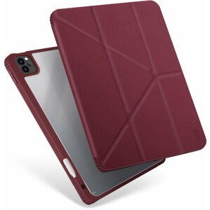 Tablet tok Uniq Moven antimikrobiális szer iPad Pro 11 “(2021) készülékhez, bordó