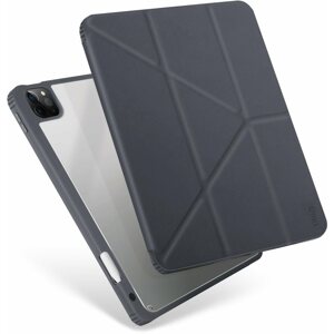 Tablet tok Uniq Moven antimikrobiális 12,9" iPad Pro-hoz (2021), szürke
