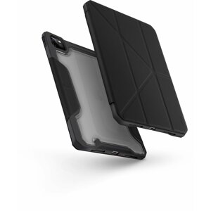 Tablet tok UNIQ Trexa antimikrobiális tok az iPad Pro 11 (2021) készülékhez, fekete