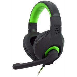 Gamer fejhallgató C-TECH NEMESIS V2 GHS-14 (fekete-zöld)