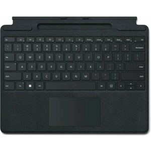 Billentyűzet Microsoft Surface Pro X/Pro 8/Pro 9 Signature Keyboard Black ENG