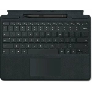 Billentyűzet Microsoft Surface  Pro X/Pro 8/Pro 9 Signature Keyboard + Pen Black ENG
