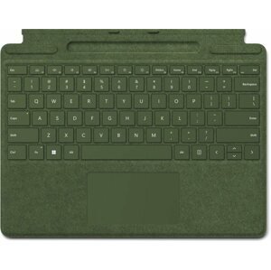 Billentyűzet Microsoft Surface Pro X/Pro 8/Pro 9 Signature Keyboard Forest ENG