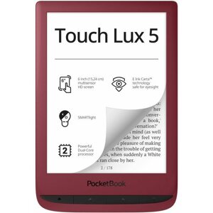 Ebook olvasó PocketBook 628 Touch Lux 5 Ruby Red