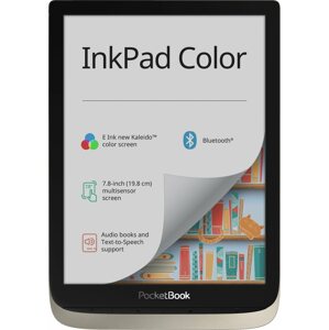 Ebook olvasó PocketBook 741 InkPad Color Moon Silver
