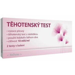 Terhességi teszt MedPharma terhességi teszt ( 10mIU/ml) 2 db