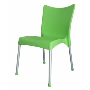 Kerti szék MEGAPLAST VITA műanyag, AL láb, zöld