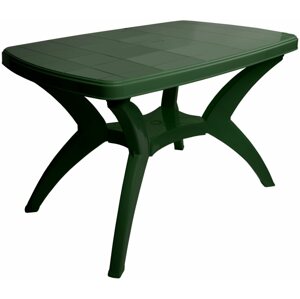 Kerti asztal MEGAPLAST CENTO 120x75x73 cm, Sötétzöld