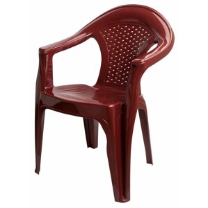 Kerti szék MEGA PLAST Kerti szék GARDENIA, bordó