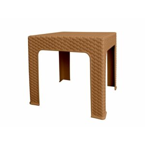 Kerti asztal MEGA PLAST Kerti asztal BISTRO, okkersárga 48 cm