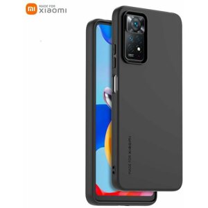 Telefon tok OEM Made for Xiaomi TPU Cover for Xiaomi Redmi Note 11 Pro 4G/5G Fekete