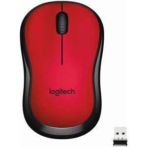 Egér Logitech M220 Silent Wireless Mouse piros