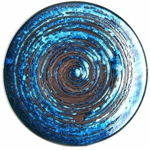 Tányér Made In Japan Copper Swirl 29 cm, lapostányér