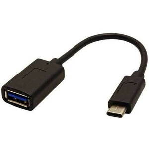 Adatkábel OEM USB 3.1 A(F) -> USB C(M), 0.15m