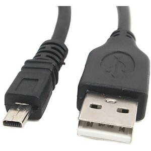 Adatkábel OEM USB A-MINI 8-tűs 1,8 m fekete