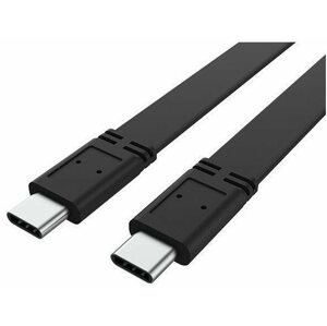 Adatkábel AKASA USB-C/USB-C 3.2 Gen 2x2, 20 Gbps Cable, 46 W PD, 4K@60Hz, 1 m