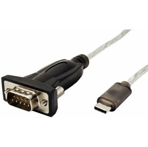 Átalakító Roline Adaptér USB C(M) ->  RS232 (MD9) 1,8m