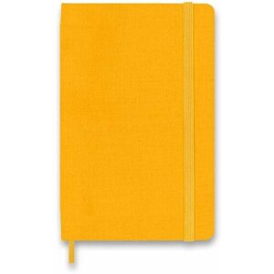 Jegyzetfüzet MOLESKINE Silk S, kemény borító, vonalas, narancssárga