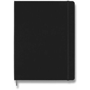 Jegyzetfüzet MOLESKINE Smart Writing XL, kemény borító, vonalas, fekete