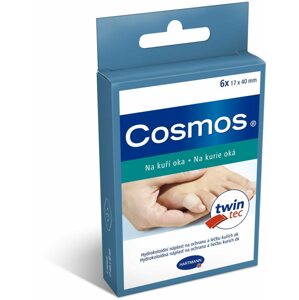 Tapasz COSMOS hidrokolloid tapasz tyúkszemek kezelésére 1,7 × 4 cm, 6 db
