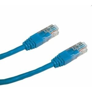 Hálózati kábel Datacom CAT5E UTP 0,5 m kék