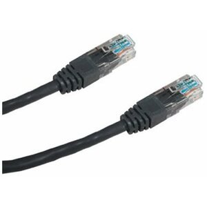 Hálózati kábel Datacom CAT5E UTP fekete 2m