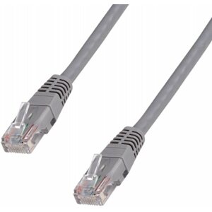 Hálózati kábel Datacom CAT5E UTP szürke 10m