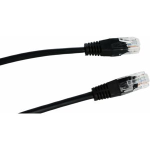 Hálózati kábel Datacom CAT5E UTP 1.5m fekete