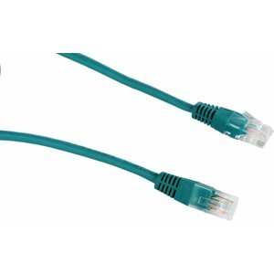 Hálózati kábel Datacom CAT5E UTP 1.5m zöld