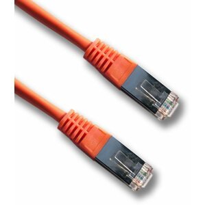 Hálózati kábel Datacom Patch kábel FTP CAT5E 0,5 m narancssárga