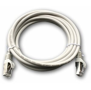Hálózati kábel Datacom Patch cord S/FTP CAT6A 3m, szürke